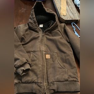Carhartt Chocolate Brown Coat with Artic Lining